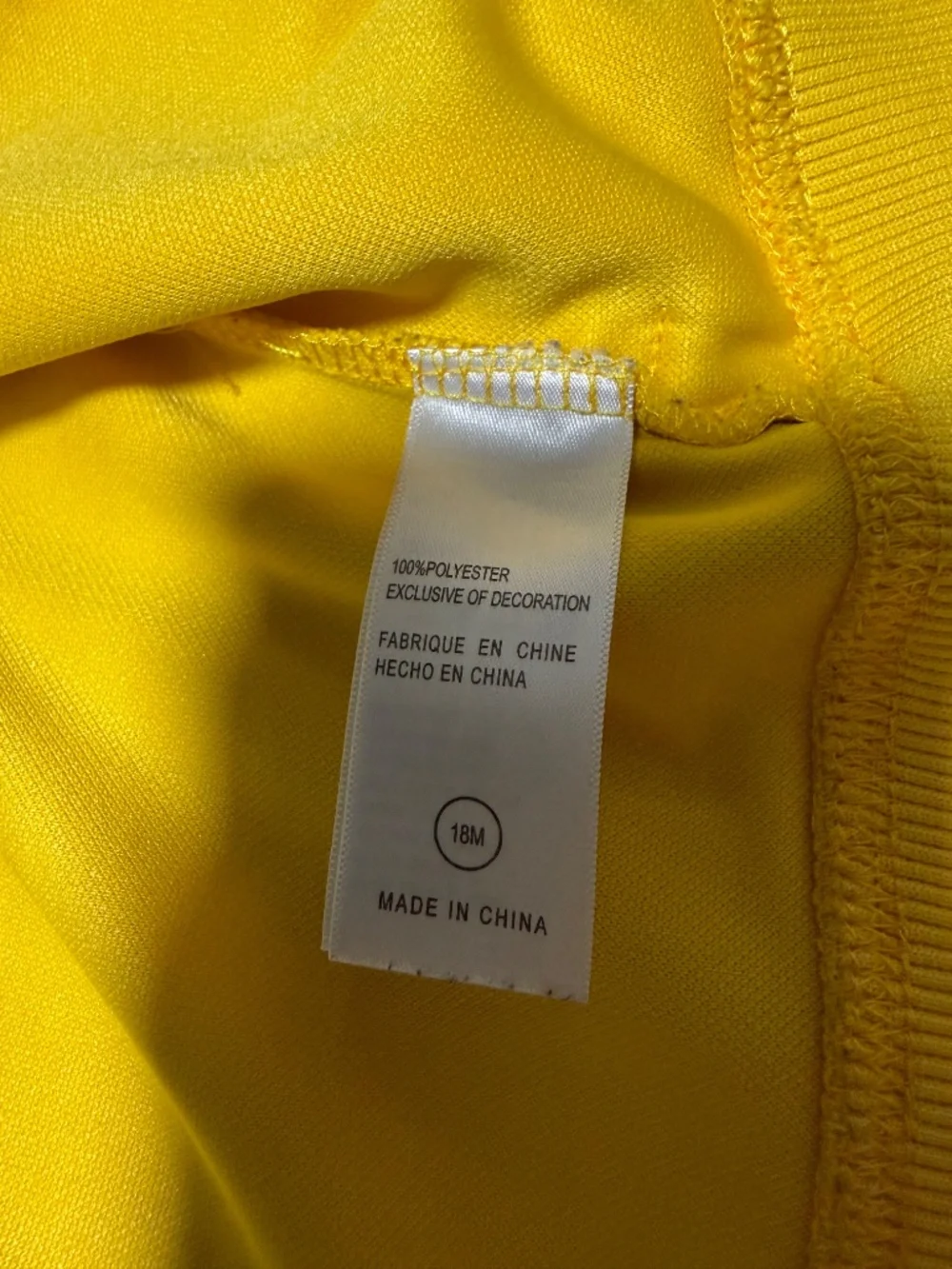Nike 18M Yellow Blue Zip Up Jacket 72 Logo